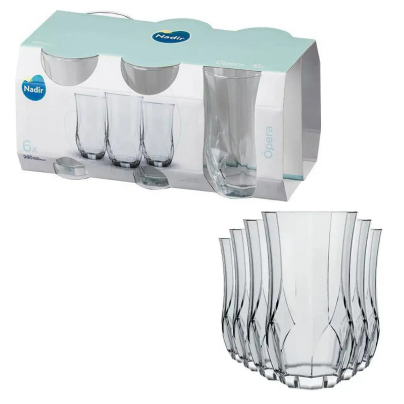 Conjunto de Copos Opera Long Drink – 360 ml (6 unidades)