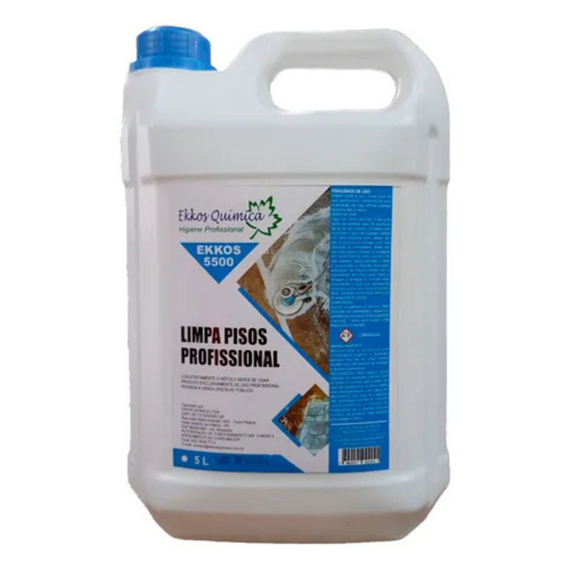 Limpador de Pisos Profissional Sujeira Profunda 5L – Ekkos