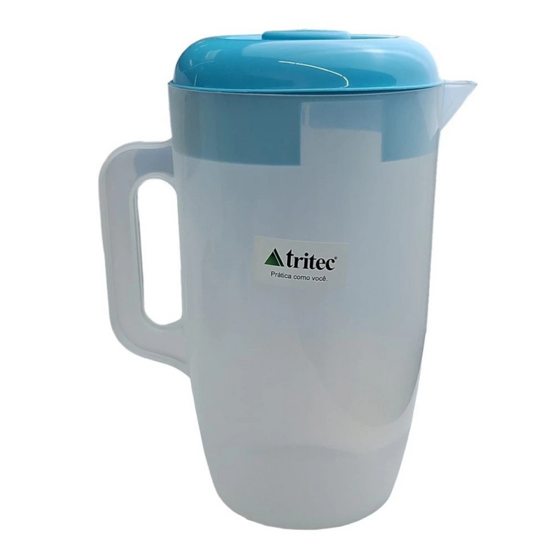 Jarra de Plástico Resistente 4L com Tampa e Alça – Tritec