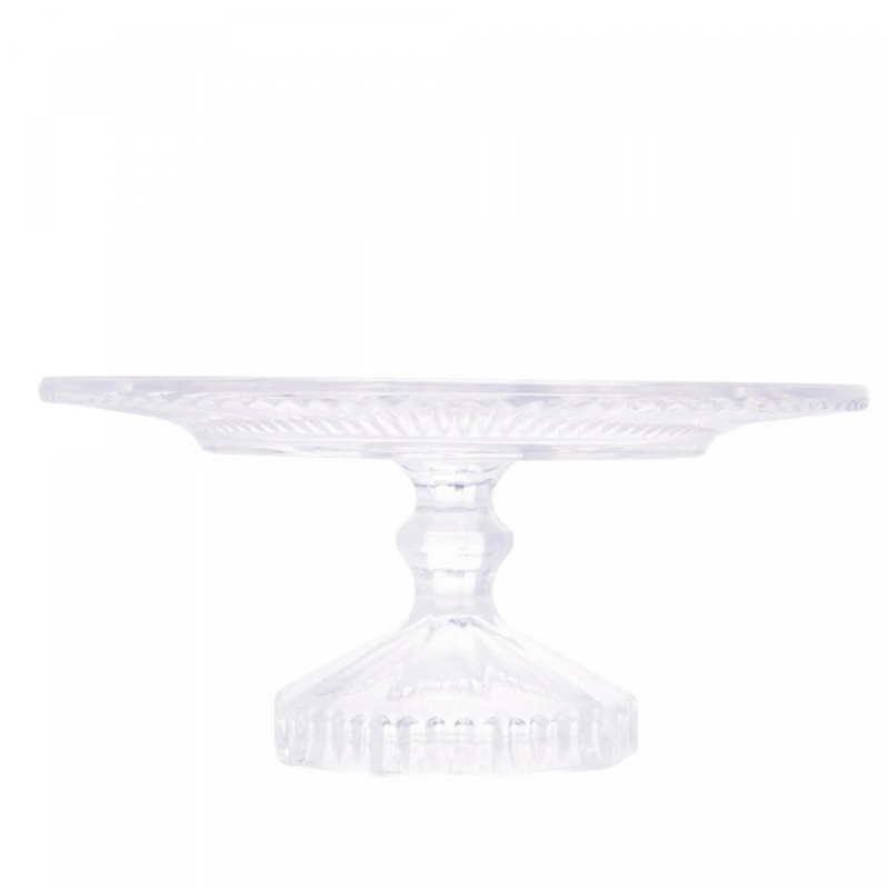 Prato para Bolo de Cristal Renaissance – Lyor