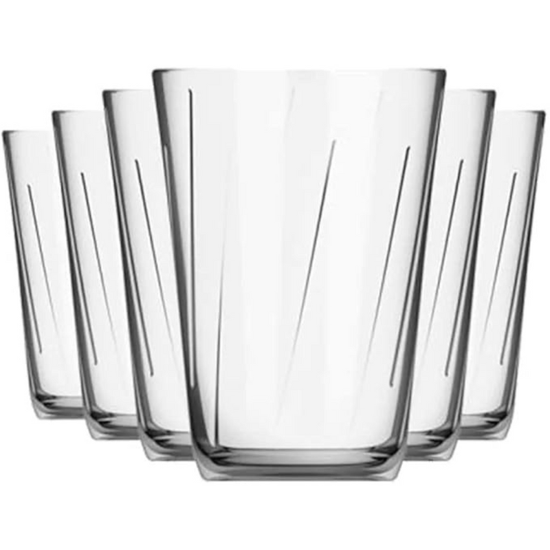 Jogo De Copos Nadir Figueiredo Amazon 6 Peças 190ml