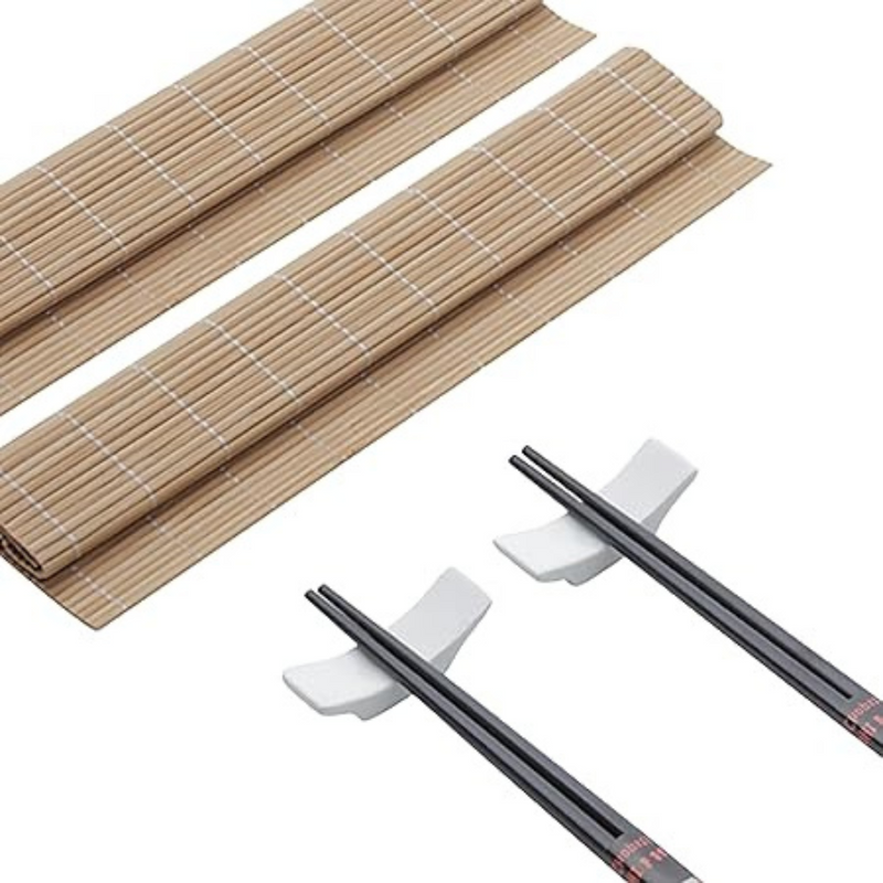 Conjunto para Sushi em Bambu Kyoto – 10 Peças Lyor
