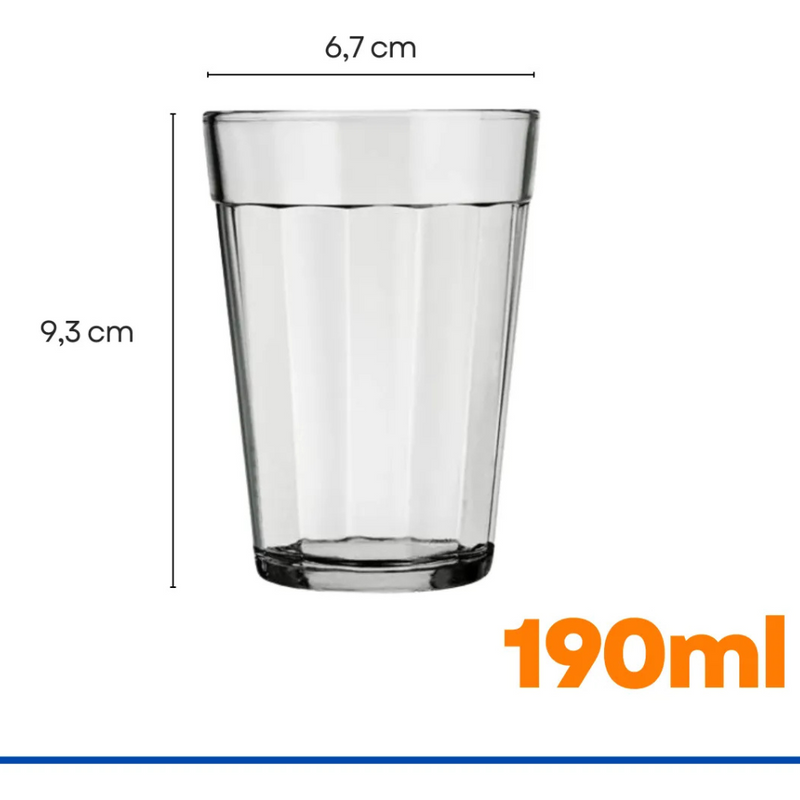 Caixa de Copo Americano 24 unidades C/ 190ml