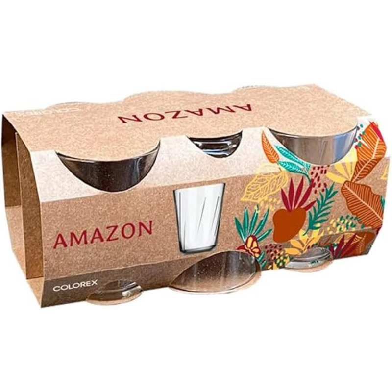 Jogo De Copos Nadir Figueiredo Amazon 6 Peças 190ml