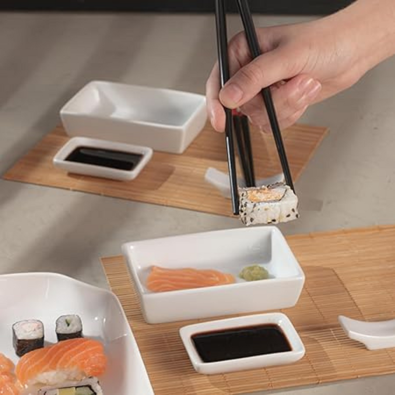 Conjunto para Sushi em Bambu Kyoto – 10 Peças Lyor