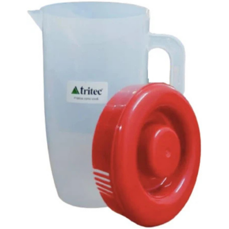 Jarra de Plástico Resistente 2L com Tampa e Alça – Tritec