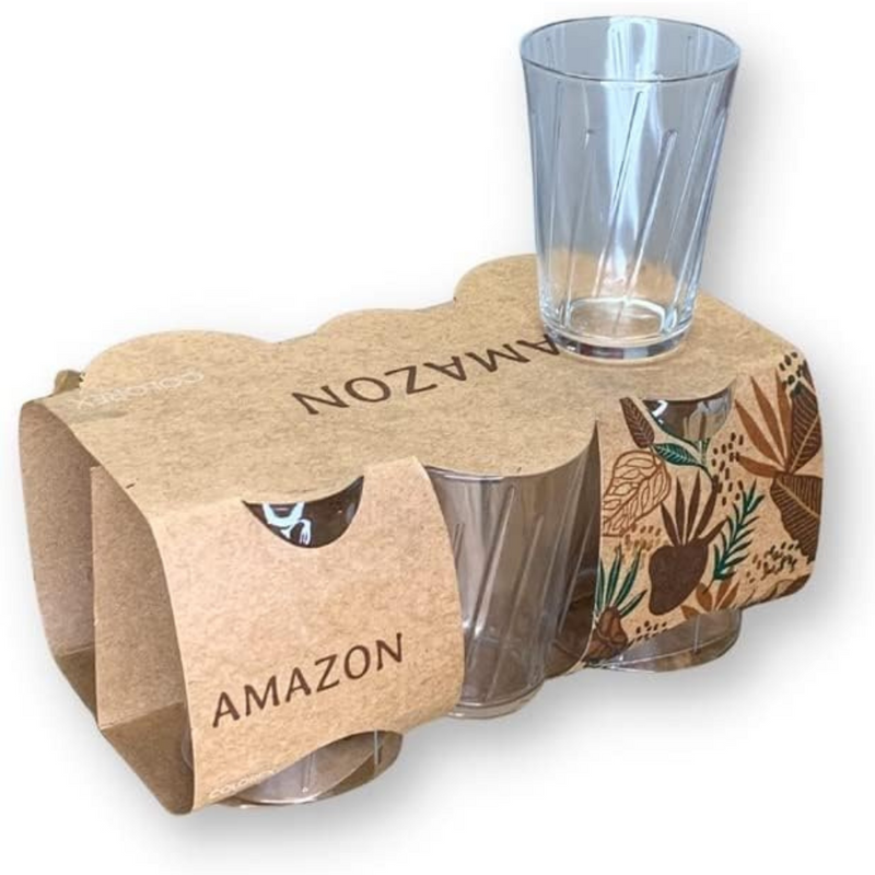Jogo De Copos Nadir Figueiredo Amazon 6 Peças 190ml