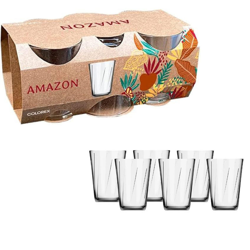 Jogo De Copos Nadir Figueiredo Amazon 6 Peças 190ml