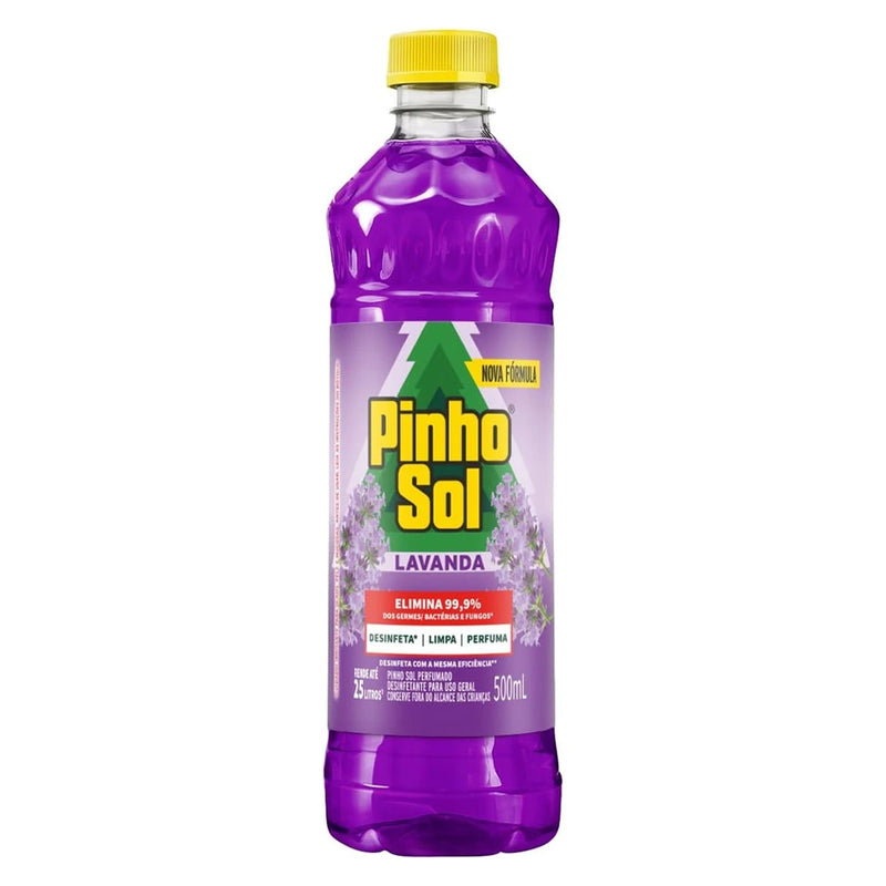 Desinfetante Pinho Sol - 500 ml Lavanda