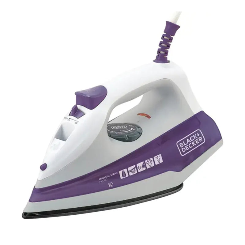 Ferro de Passar Roupa a Vapor e a Seco Black + Decker FX1000