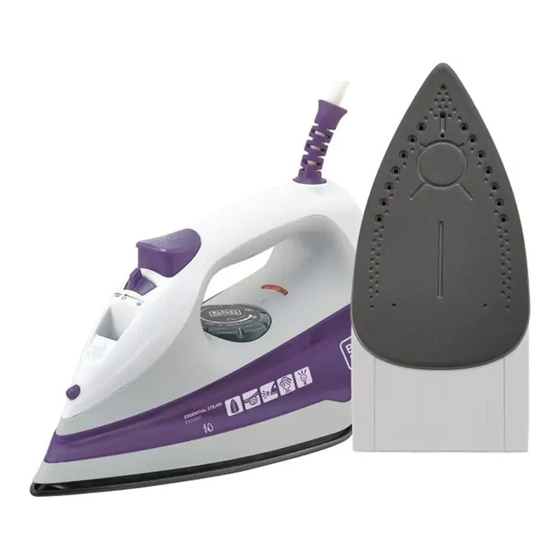 Ferro de Passar Roupa a Vapor e a Seco Black + Decker FX1000