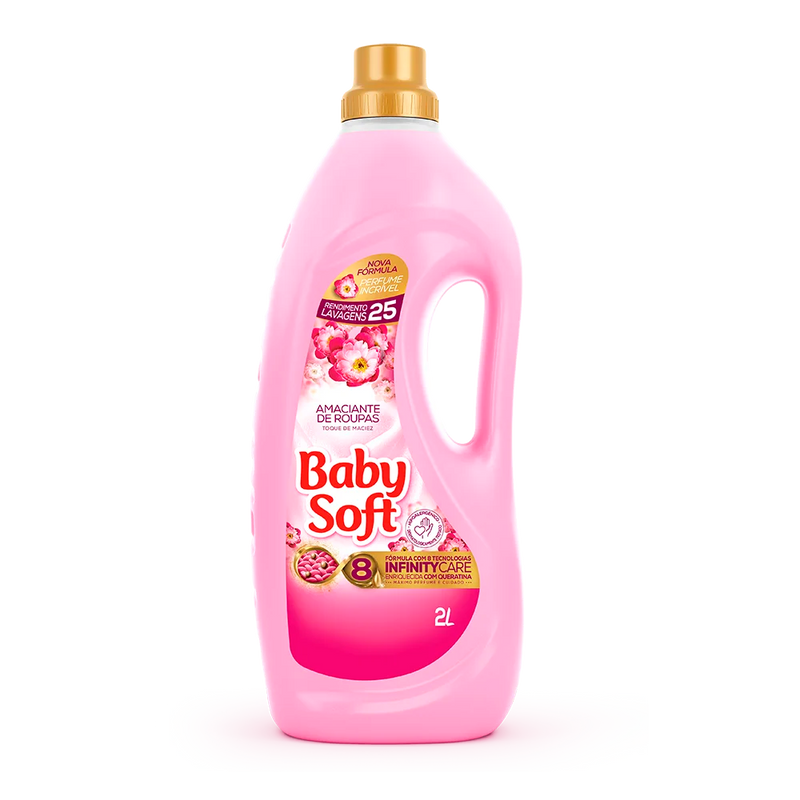 Amaciante De Roupas Baby Soft Toque de Maciez 2L
